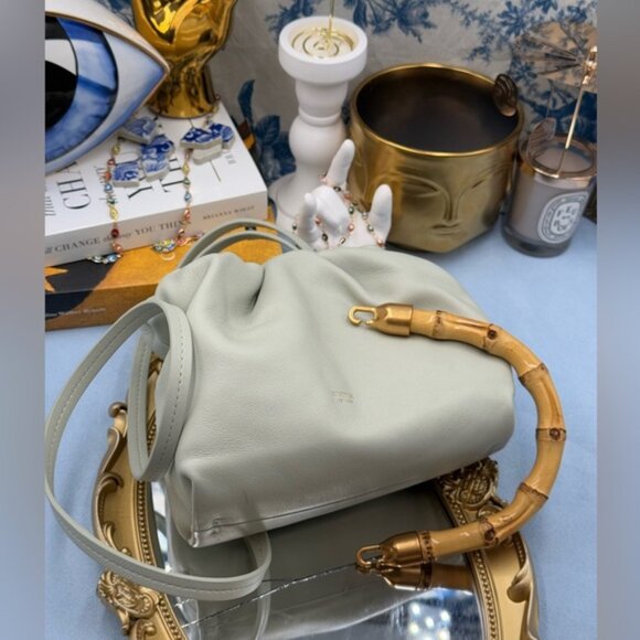 🆕 OROTON 🧿 NWOT Gretel Mini Top Handle, Mint Green - Picture 11 of 14